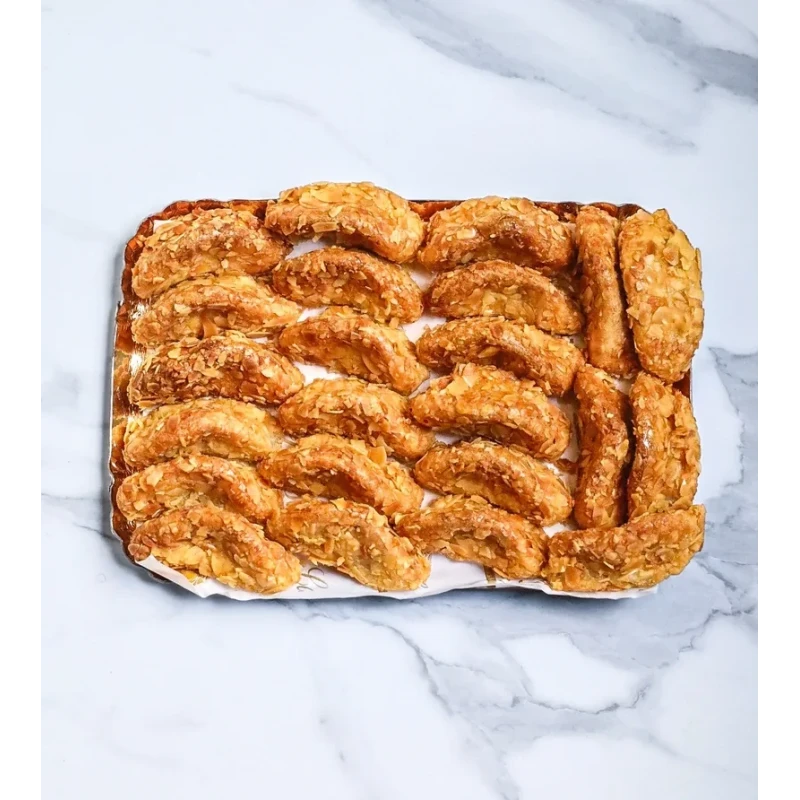 Plateau Corne de Gazelle Marocaine aux amandes effilées