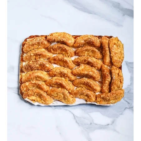 Plateau Corne de Gazelle Marocaine aux amandes effilées